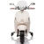 Scooter Piaggio Vespa WHITE biały pojazd akumulatorowy jeździk skuter z napędem elektrycznym Sun Baby J04.007.1.2